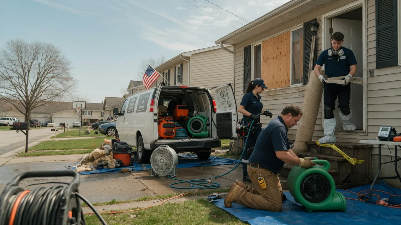 Water Damage Restoration in Ottumwa, IA near me